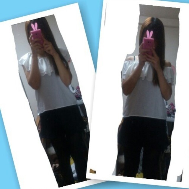 RETRO GIRL(レトロガール)のレトロガール♡白トップス レディースのトップス(シャツ/ブラウス(半袖/袖なし))の商品写真