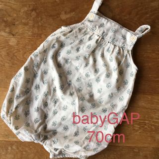 ベビーギャップ(babyGAP)のbabyGAP☆70cmロンパース(ロンパース)