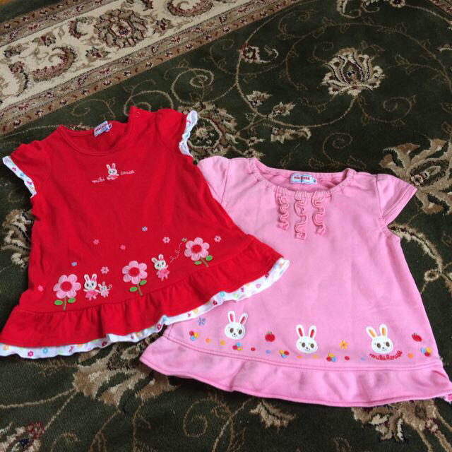 mikihouse(ミキハウス)のミキハウス80 キッズ/ベビー/マタニティのキッズ服女の子用(90cm~)(その他)の商品写真