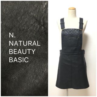 エヌナチュラルビューティーベーシック(N.Natural beauty basic)の❤️送料込❤️N. NATURAL BEAUTY BASIC サロペット風ワンピ(ミニワンピース)