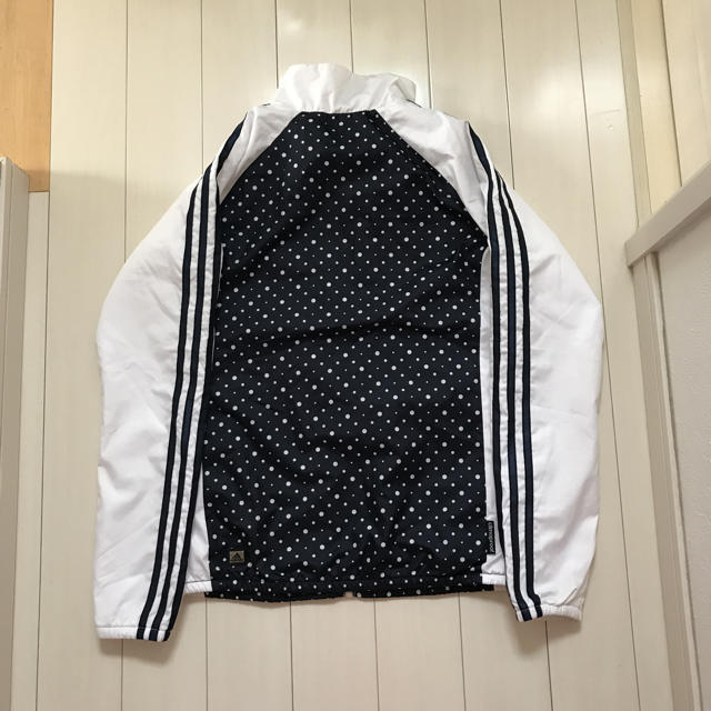 adidas(アディダス)のadidas ジャージ上 キッズ/ベビー/マタニティのキッズ服女の子用(90cm~)(ジャケット/上着)の商品写真