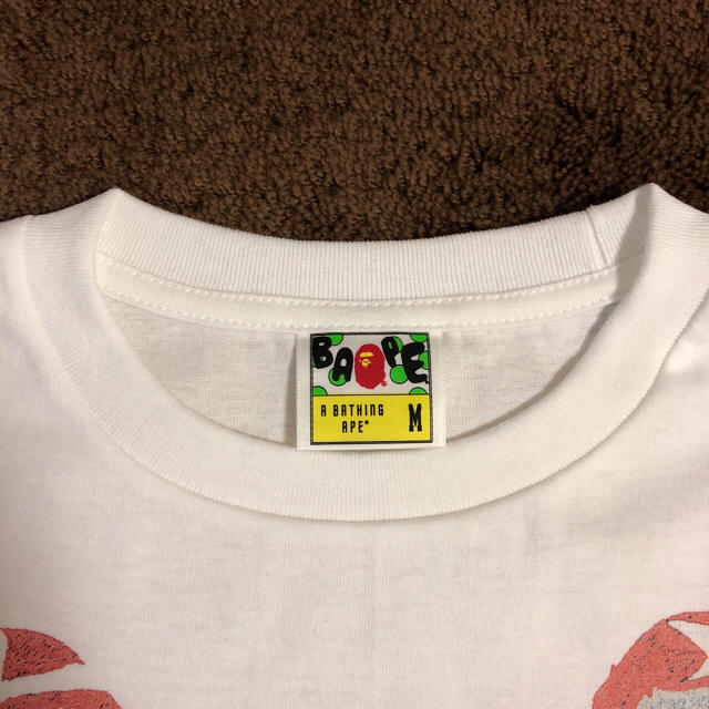 A BATHING APE(アベイシングエイプ)のMサイズ エイプ Tシャツ メンズのトップス(Tシャツ/カットソー(半袖/袖なし))の商品写真