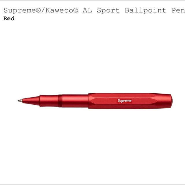 Supreme(シュプリーム)の未開封 Supreme ボールペン AL Sport Ballpoint Pen インテリア/住まい/日用品の文房具(ペン/マーカー)の商品写真