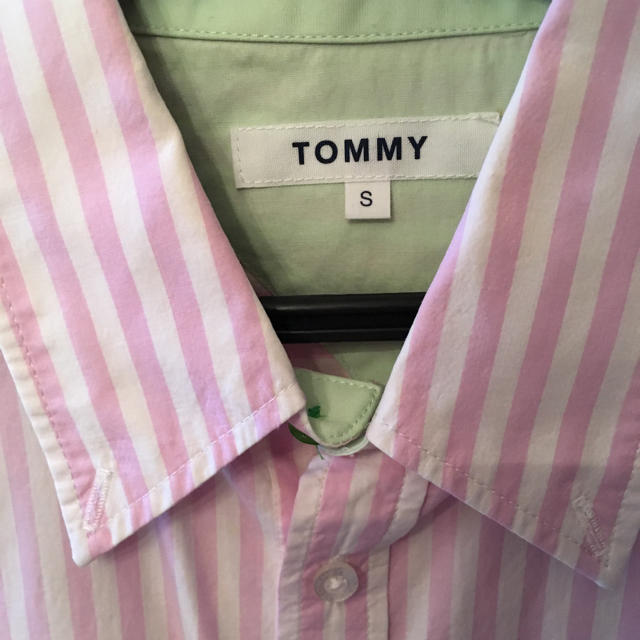 TOMMY HILFIGER(トミーヒルフィガー)のトミーヒルフィガー シャツ ワンピース レディースのワンピース(ひざ丈ワンピース)の商品写真