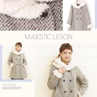 マジェスティックレゴン(MAJESTIC LEGON)のMAJESTIC LEGON ボアコート(ダッフルコート)