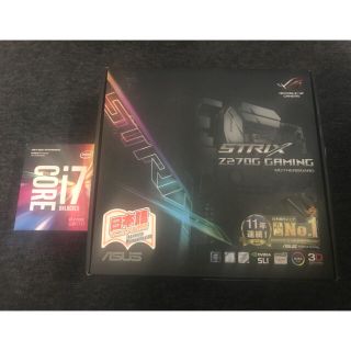 エイスース(ASUS)のIntel Corei7 7700K ROG Z270G 期間限定値下げ！(PC周辺機器)