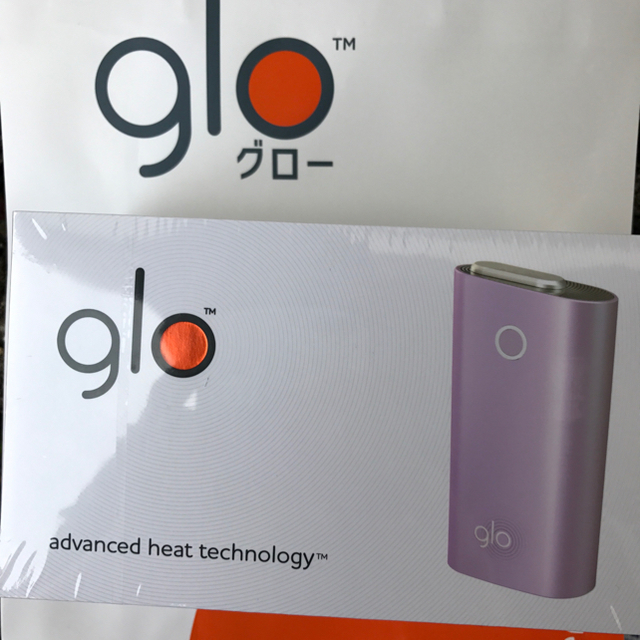 glo(グロー)のグロー 正規店限定色 モーブピンク 未開封@7600 メンズのファッション小物(タバコグッズ)の商品写真