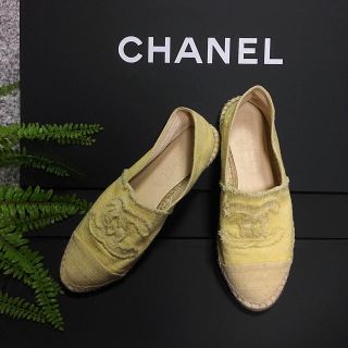 シャネル(CHANEL)のゆずママ様♡ シャネル エスパドリーユ 39(スリッポン/モカシン)