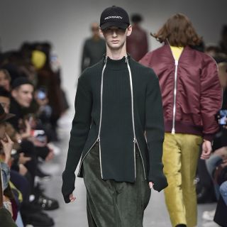 ジョンローレンスサリバン 22aw ジップニット