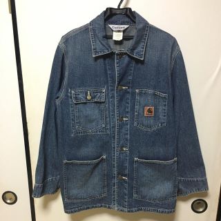 カーハート(carhartt)のcathartic カーハート デニムカバーオール ビンテージ L(カバーオール)