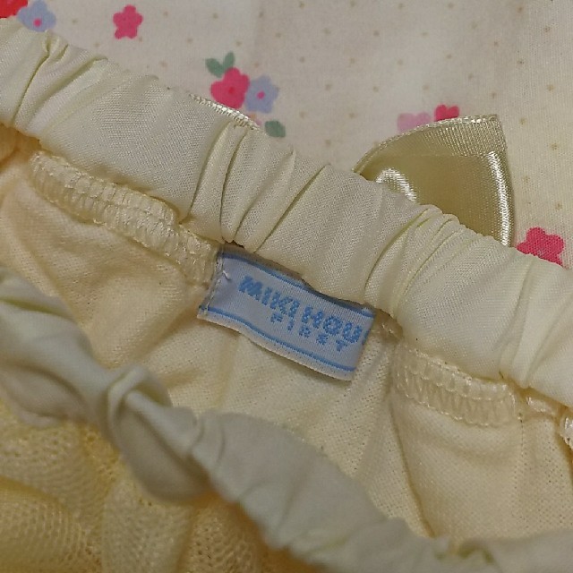 mikihouse(ミキハウス)の専用 70-90センチ チュールパンツ クリーム色 キッズ/ベビー/マタニティのベビー服(~85cm)(パンツ)の商品写真