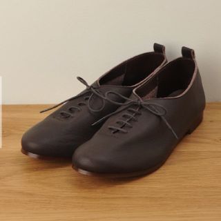 無印良品 レースアップヒールシューズ