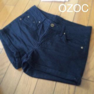 オゾック(OZOC)の《OZOC》黒ショーパン(ショートパンツ)