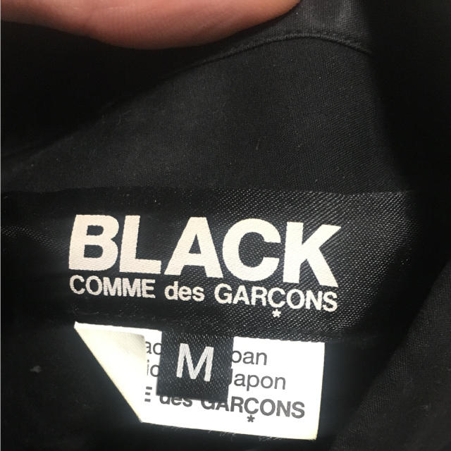 BLACK COMME des GARCONS(ブラックコムデギャルソン)のティクさん専用コムデギャルソン 捻れシャツ メンズのトップス(シャツ)の商品写真