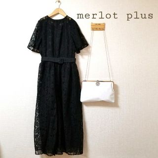 メルロー(merlot)の今季新作＊メルロー パンツドレス オールインワン(ミディアムドレス)