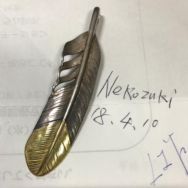 アクセサリーKenkikuchi ケンキクチ 先金フェザー