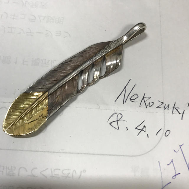 アクセサリーKenkikuchi ケンキクチ 先金フェザー