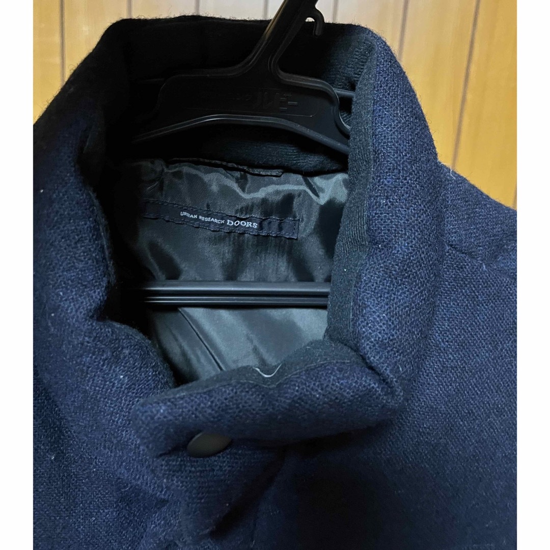 URBAN RESEARCH(アーバンリサーチ)のアーバンリサーチ ウール ダウンベスト ネイビー S ダウン メンズのジャケット/アウター(ダウンベスト)の商品写真