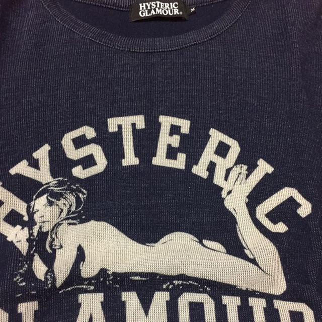 HYSTERIC GLAMOUR(ヒステリックグラマー)のヒステリックグラマー ニット M ネイビー メンズのトップス(ニット/セーター)の商品写真