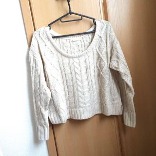 マジェスティックレゴン(MAJESTIC LEGON)のショート丈ニット(ニット/セーター)