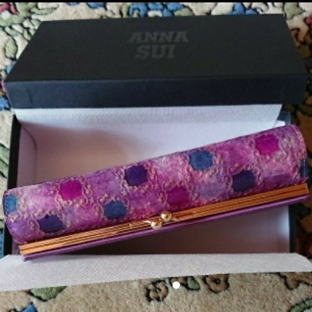 ANNA SUI(アナスイ)の★値下げ★ANNA SUI☆長財布☆がま口☆新品未使用 レディースのファッション小物(財布)の商品写真