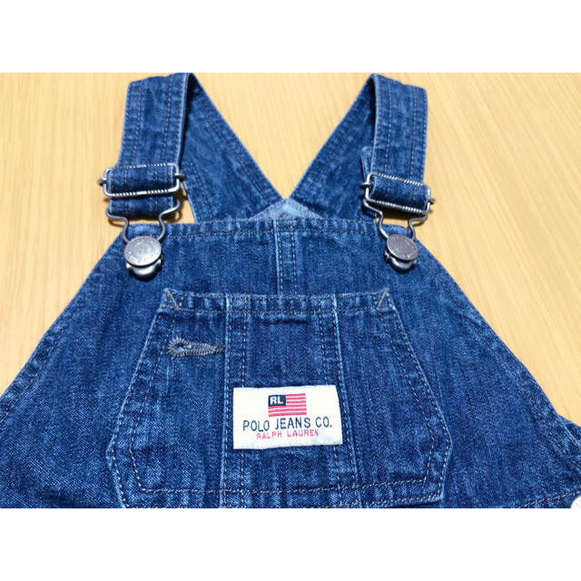 POLO RALPH LAUREN(ポロラルフローレン)のラルフローレン オーバーオール 80 キッズ/ベビー/マタニティのベビー服(~85cm)(カバーオール)の商品写真