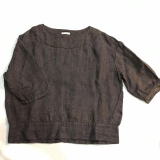 フォグリネンワーク(fog linen work)のfog linen works リネンブラウス 超美品 値下げしました(シャツ/ブラウス(長袖/七分))