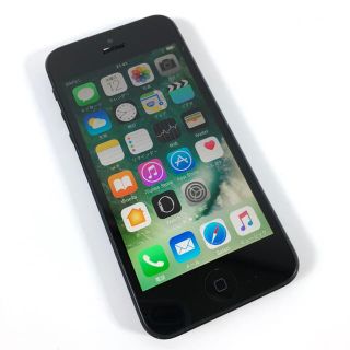 ソフトバンク(Softbank)のiPhone 5 Black 16 GB Softbank(スマートフォン本体)