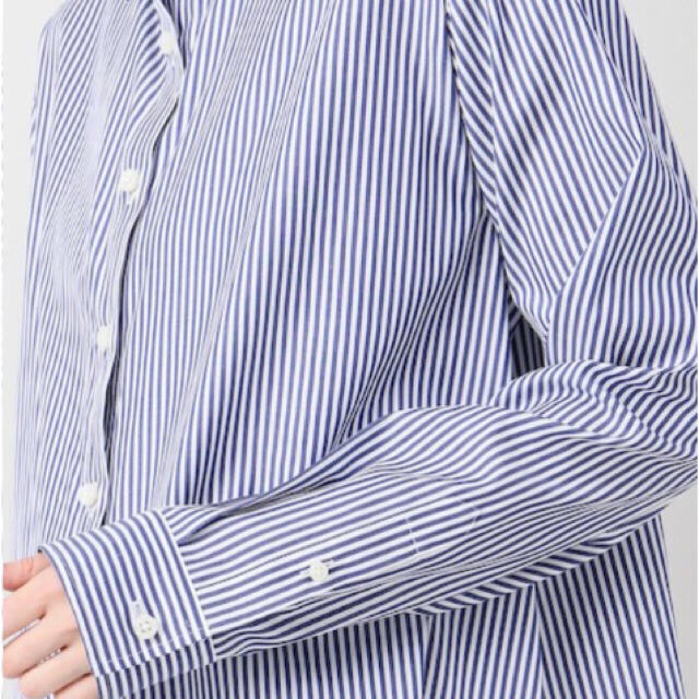 L'Appartement DEUXIEME CLASSE(アパルトモンドゥーズィエムクラス)の新品 L'Appartement ◆ A Line Stripe Shirts レディースのトップス(シャツ/ブラウス(長袖/七分))の商品写真