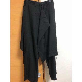 ヨウジヤマモト(Yohji Yamamoto)のヨウジヤマモト 3wayスカート付パンツ groundy(スラックス)