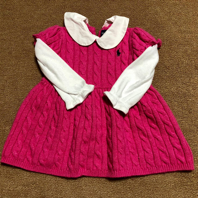 Ralph Lauren(ラルフローレン)のラルフ・ローレンワンピース キッズ/ベビー/マタニティのベビー服(~85cm)(ワンピース)の商品写真