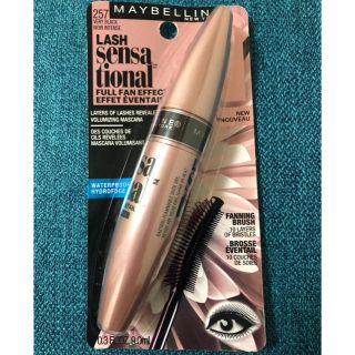 メイベリン(MAYBELLINE)の【新品】メイベリン マスカラ ラッシュセンセーショナル ベリーブラック(マスカラ)