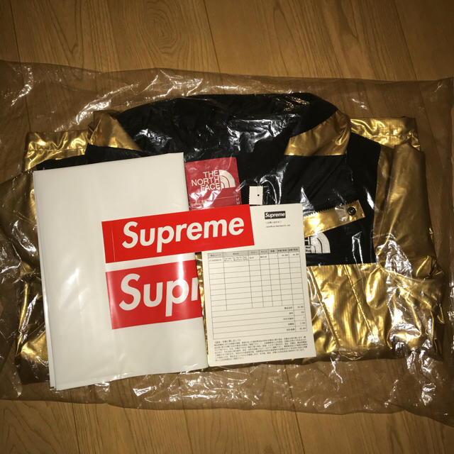 supreme/The North Face Metallic Parka