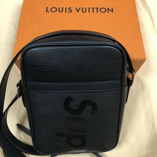 ルイヴィトン(LOUIS VUITTON)の【ルイヴィトン】ダヌーブ(BLACK)【シュプリーム】コラボ ショルダーバッグ(ショルダーバッグ)