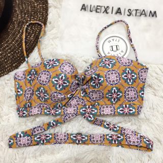 アリシアスタン(ALEXIA STAM)の【完売商品・Mサイズ】Lena Mexican Tile メキシカンタイル柄(水着)