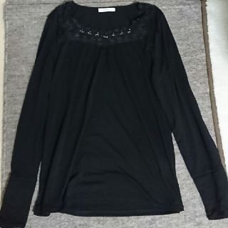 アクシーズファム(axes femme)の小春様専用🌸axesの黒トップス(カットソー(長袖/七分))