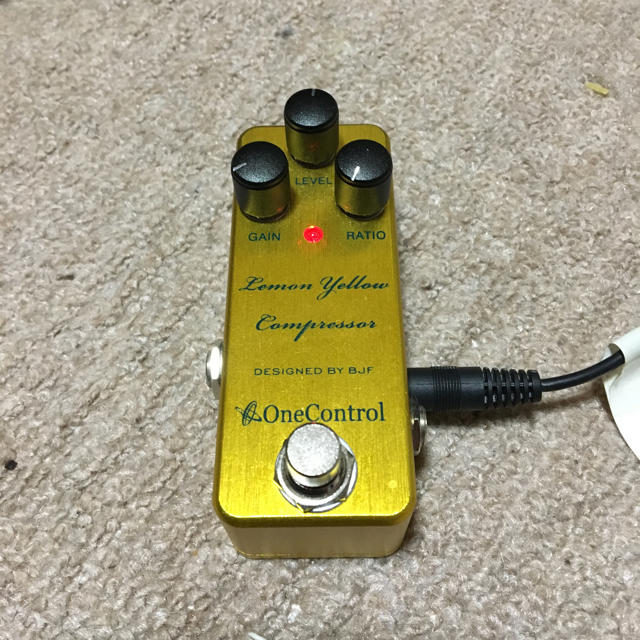 ONECONTROL   lemon  yellow  compressor 楽器のギター(エフェクター)の商品写真