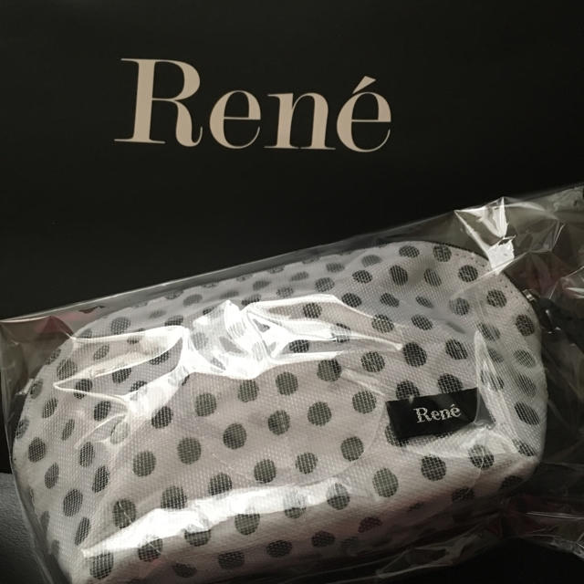 René(ルネ)の【新品】Rene ノベルティ ポーチ レディースのファッション小物(ポーチ)の商品写真