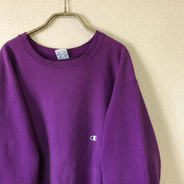 Champion - 【90s champion】リバースウィーブ スウェット XL パープル