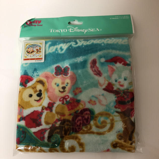 Disney(ディズニー)のぷう様専用 Duffy クリスマス ウォッシュタオル エンタメ/ホビーのアニメグッズ(タオル)の商品写真