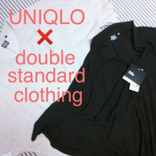 ダブルスタンダードクロージング(DOUBLE STANDARD CLOTHING)のUNIQLOコラボ ドルマンシャツ(シャツ/ブラウス(長袖/七分))