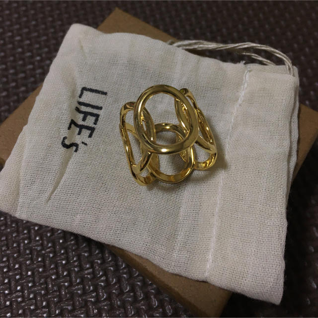 TODAYFUL(トゥデイフル)のTODAYFUL Oval Stand Ring リング LIFE'S レディースのアクセサリー(リング(指輪))の商品写真