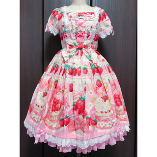 Angelic Pretty - 新品Strawberry Whip ピンク ワンピースの通販 by も ...