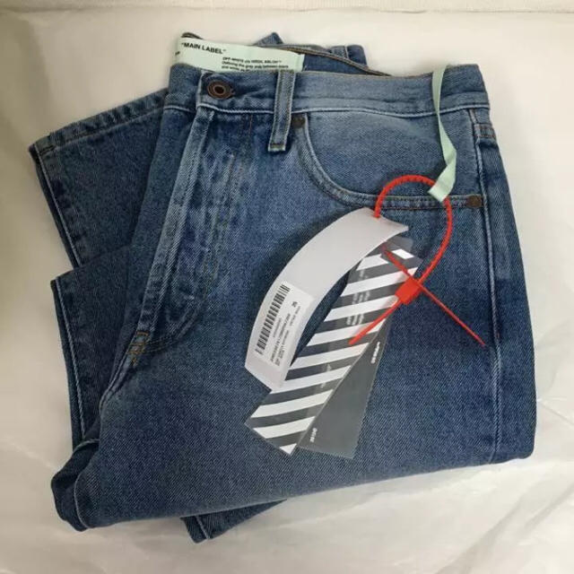 OFF-WHITE - 【新品】OFF-WHITE デニムパンツの通販 by Raffy's shop｜オフホワイトならラクマ