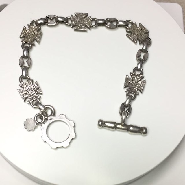 Gabor(ガボール)のSTARLINGEAR ブレスレット 本物ギャラ付き silver925 メンズのアクセサリー(ブレスレット)の商品写真