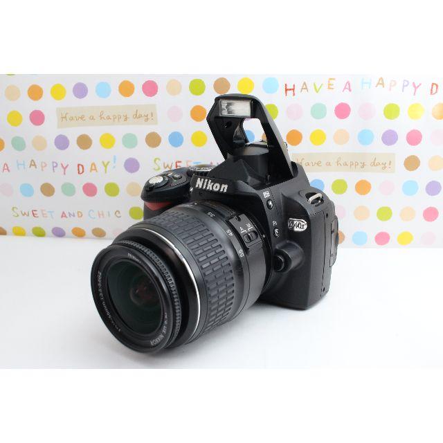 Nikon - 8036ショット★Wi-Fiでスマホへ転送★コンパクトで可愛い★D40ｘ