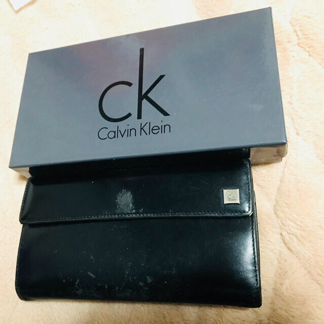 Calvin Klein(カルバンクライン)の最終値下げ 訳あり 中古 CalvinKlein 長財布 カルバンクライン  メンズのファッション小物(長財布)の商品写真