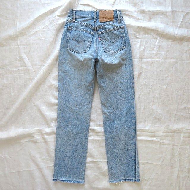 80s LEVI'S 501 ハイウエスト テーパード 内股シングル USA製 1