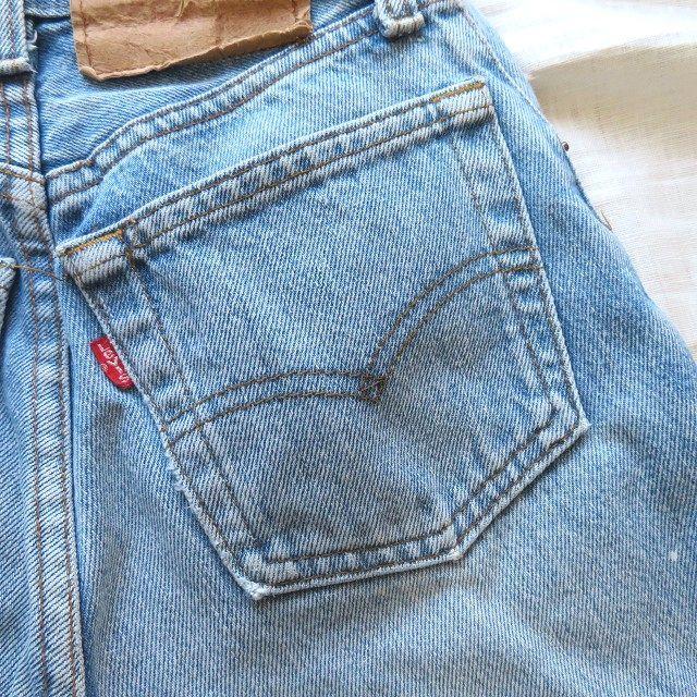 80s LEVI'S 501 ハイウエスト テーパード 内股シングル USA製 2