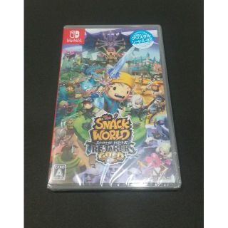 ニンテンドースイッチ(Nintendo Switch)の【新品未開封】スナックワールド トレジャラーズ ゴールド【封入特典付】(家庭用ゲームソフト)